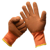 Verdickte und samtige verschleißfeste, rutschfeste, kalte und warme Arbeitsschutzhandschuhe