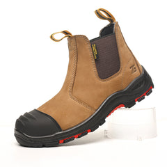 FOOTRA® SAFETY SICHERHEITSSCHUHE S3 WR - Braun