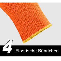 Verdickte und samtige verschleißfeste, rutschfeste, kalte und warme Arbeitsschutzhandschuhe