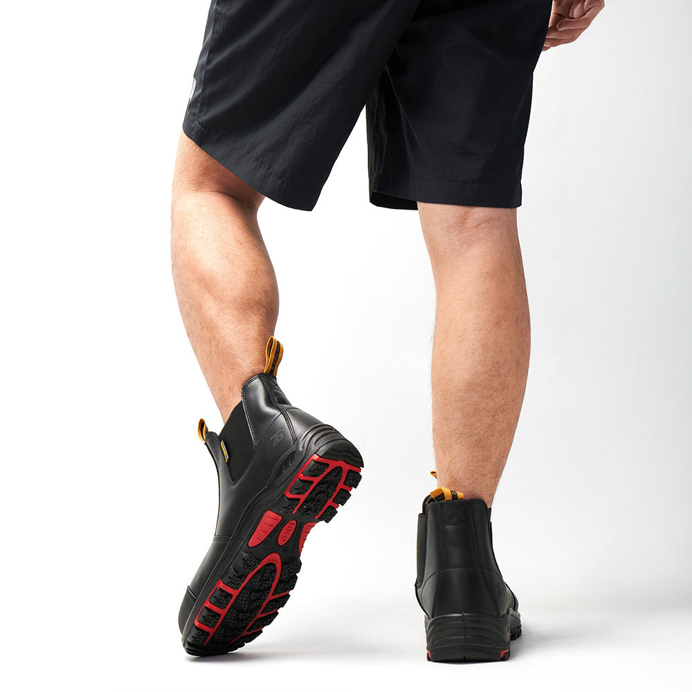 FOOTRA® SAFETY SICHERHEITSSCHUHE S3 WR - Schwarz