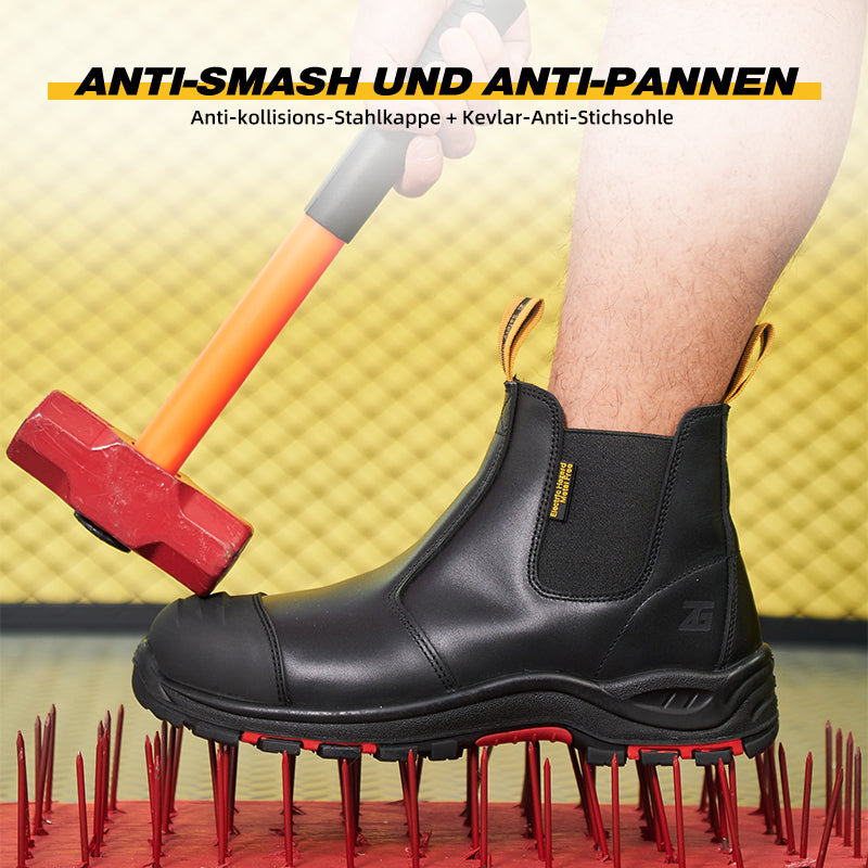 FOOTRA® SAFETY SICHERHEITSSCHUHE S3 WR - Schwarz