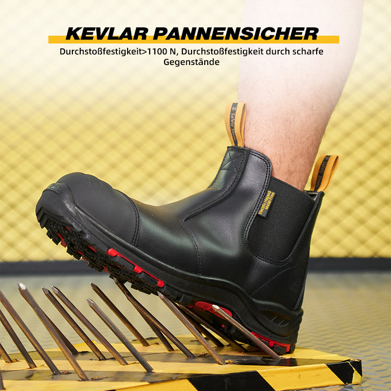 FOOTRA® SAFETY SICHERHEITSSCHUHE S3 WR - Schwarz
