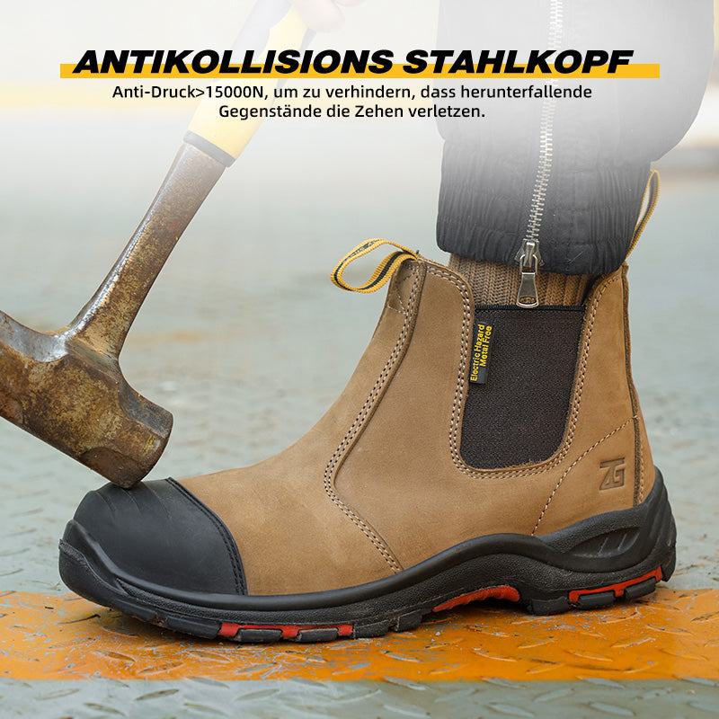 FOOTRA® SAFETY SICHERHEITSSCHUHE S3 WR - Braun