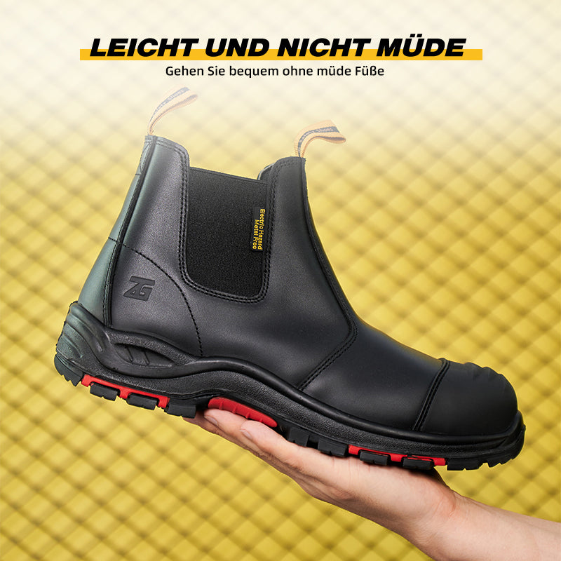 FOOTRA® SAFETY SICHERHEITSSCHUHE S3 WR - Schwarz