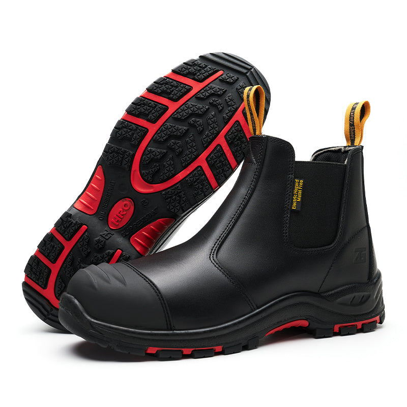 FOOTRA® SAFETY SICHERHEITSSCHUHE S3 WR - Schwarz
