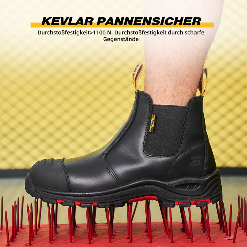 FOOTRA® SAFETY SICHERHEITSSCHUHE S3 WR - Schwarz