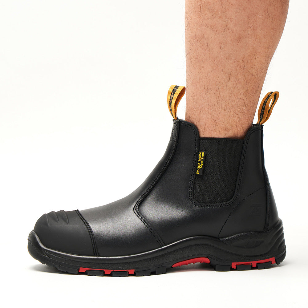 FOOTRA® SAFETY SICHERHEITSSCHUHE S3 WR - Schwarz