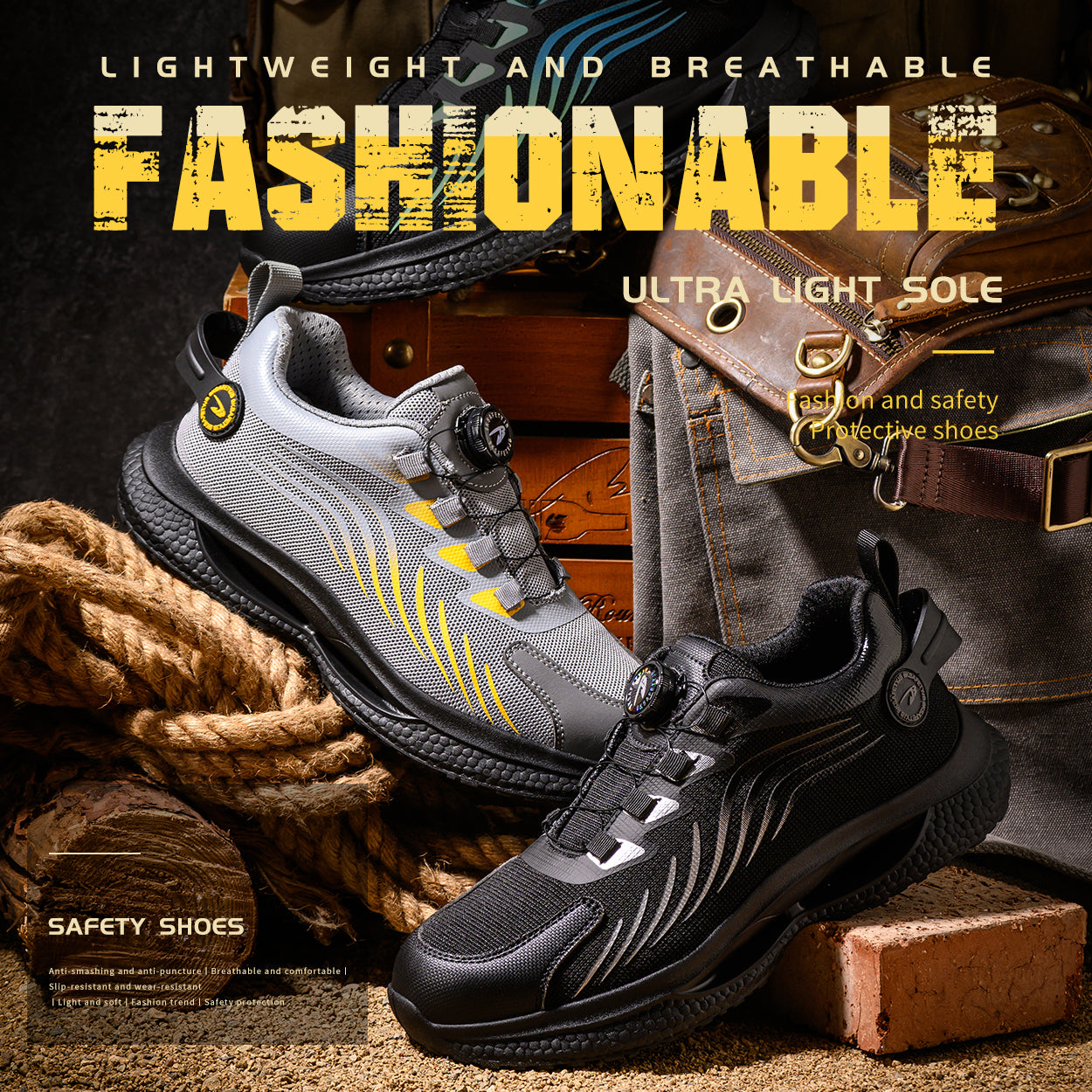 FOOTRA® SAFETY SICHERHEITSSCHUHE S1P LOW