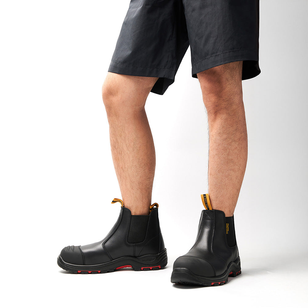 FOOTRA® SAFETY SICHERHEITSSCHUHE S3 WR - Schwarz