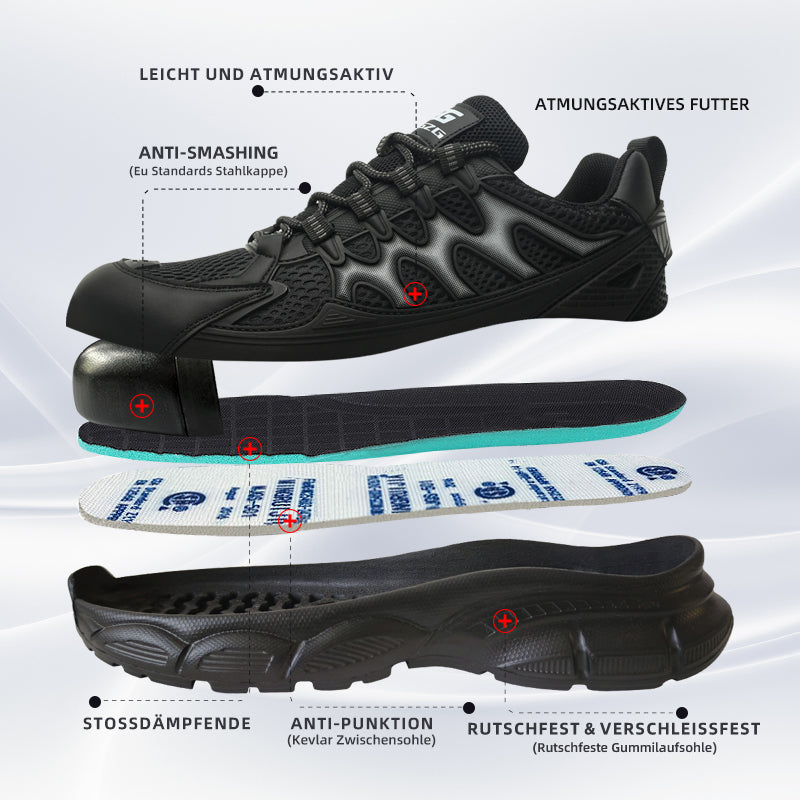 FOOTRA® SAFETY SICHERHEITSSCHUHE S1P