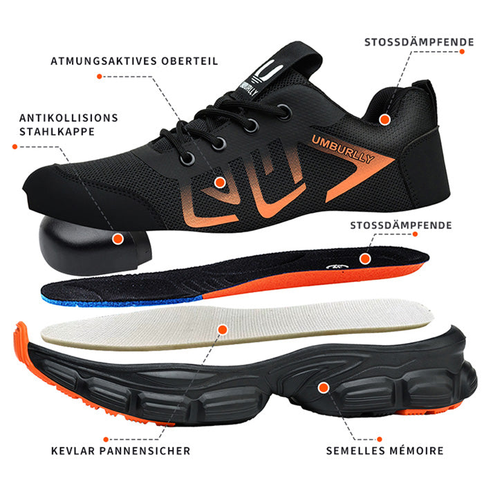 FOOTRA® SAFETY SICHERHEITSSCHUHE S1P