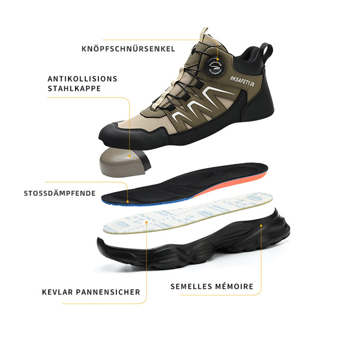 FOOTRA® SAFETY SICHERHEITSSCHUHE S1P