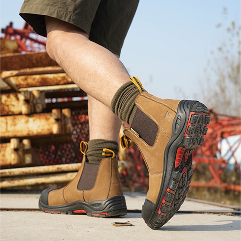 FOOTRA® SAFETY SICHERHEITSSCHUHE S3 WR - Braun