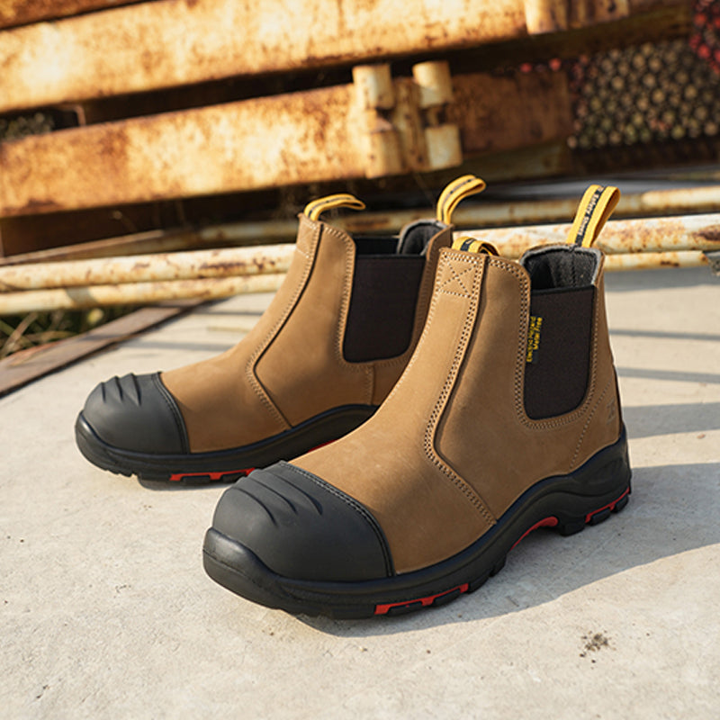FOOTRA® SAFETY SICHERHEITSSCHUHE S3 WR - Braun