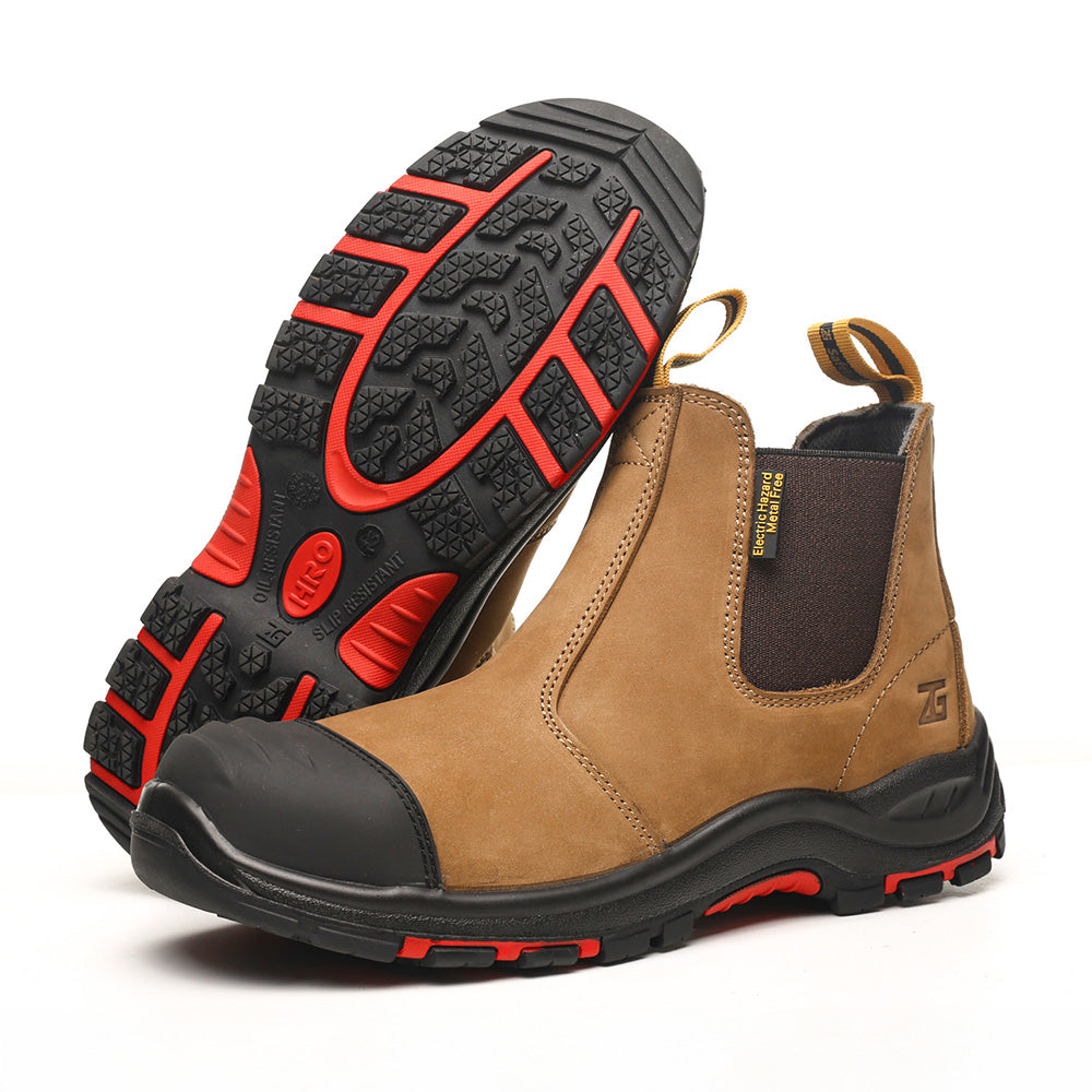 FOOTRA® SAFETY SICHERHEITSSCHUHE S3 WR - Braun