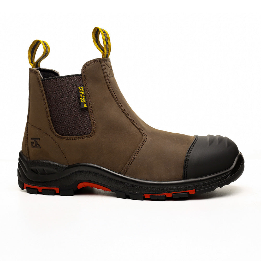 FOOTRA® SAFETY SICHERHEITSSCHUHE S3 WR - Braun