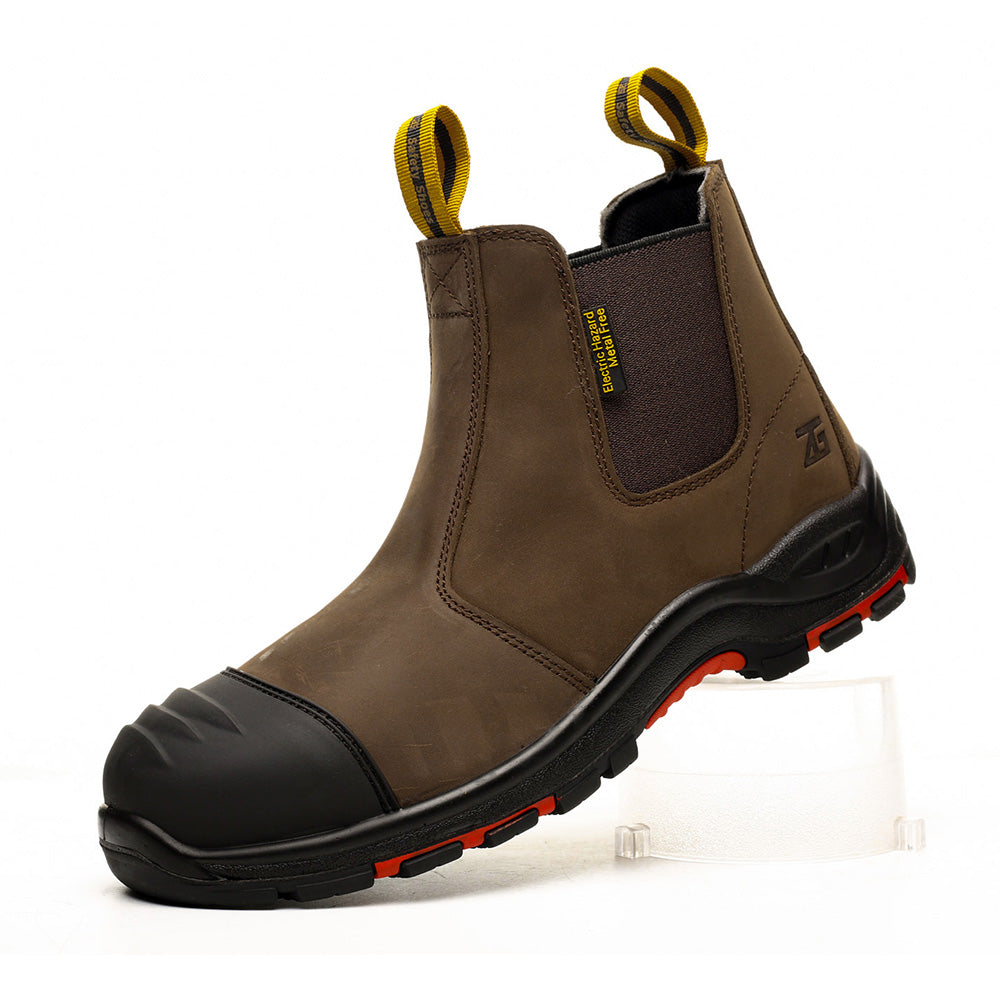 FOOTRA® SAFETY SICHERHEITSSCHUHE S3 WR - Braun