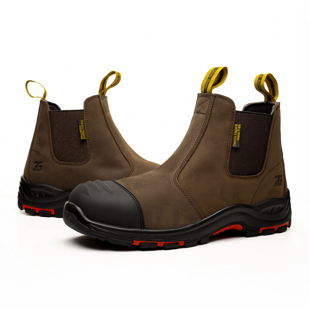 FOOTRA® SAFETY SICHERHEITSSCHUHE S3 WR - Braun