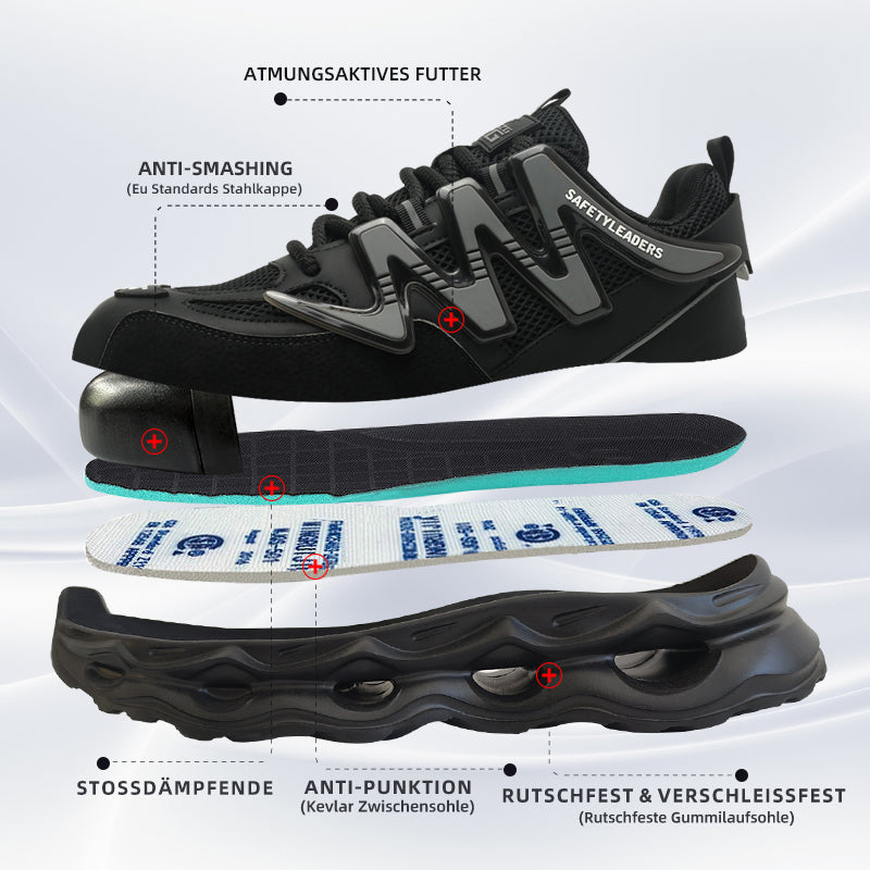 FOOTRA® SAFETY SICHERHEITSSCHUHE S1P